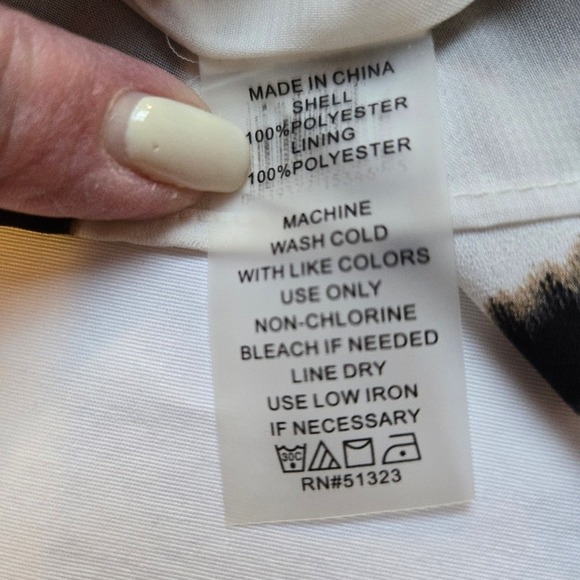 Leopard Print Sleeveless Dress - Size XS - Picture 9 of 9